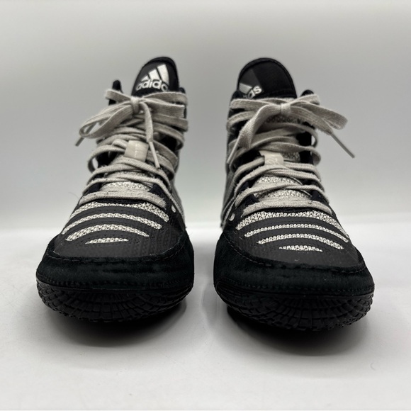 adidas Adizero Varner Wrestling Shoes FW1013 5.5 Black/Silver Men’s Lightweight - Picture 8 of 16